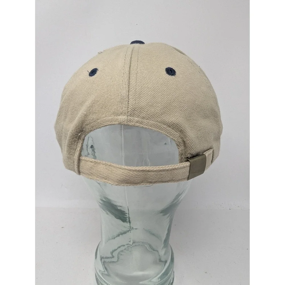 VINTAGE Hanscom Air Force Base Hat Cap Strap Back Air Show Embroidered Mens 90s